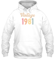1981 Retro Vintage Birth Year Blast Unisex Shirt, Long Sleeve, Hoodie, Sweatshirt