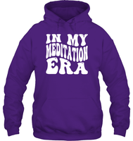 In My Meditation Era Unisex Heavyweight Pullover Hoodie