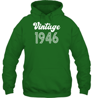 1946 Retro Vintage Birth Year Blast Unisex Heavyweight Pullover Hoodie