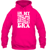 In My Twelfth Birthday Era  Birthday Shirt Unisex Heavyweight Pullover Hoodie