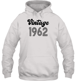 1962 Retro Vintage Birth Year Blast Unisex Heavyweight Pullover Hoodie