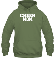 Cheer Mom T Shirt Unisex Heavyweight Pullover Hoodie