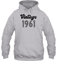 1961 Retro Vintage Birth Year Blast Unisex Heavyweight Pullover Hoodie