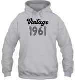 1961 Retro Vintage Birth Year Blast Unisex Heavyweight Pullover Hoodie