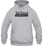 First Downs & Touchdowns Shirt - Score Big in Style! Unisex Heavyweight Pullover Hoodie