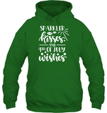 Sparkler Kisses 4th Of July Shirt Unisex Heavyweight Pullover Hoodie
