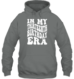 In My Thirteenth Birthday Era Birthday Shirt Unisex Heavyweight Pullover Hoodie
