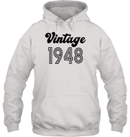 1948 Retro Vintage Birth Year Blast Unisex Heavyweight Pullover Hoodie