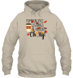 Pumpkin Spice, Leggings, & Hoodies. Oh Y'all – Fall Vibes Tee T Shirt, Long Sleeve, Hoodie, And Sweatshirt