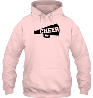 Cheer T Shirt Unisex Heavyweight Pullover Hoodie