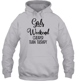 Girls Weekend Cheaper Than Therapy Girls Trip Shirt Unisex Heavyweight Pullover Hoodie