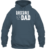 Baseball Dad Shirt Unisex Heavyweight Pullover Hoodie With Baseball