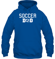 Soccer Dad Sports Shirt Unisex Heavyweight Pullover Hoodie