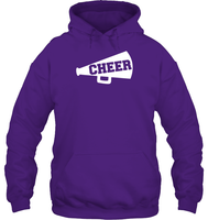 Cheer T Shirt Unisex Heavyweight Pullover Hoodie