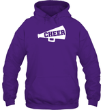 Cheer T Shirt Unisex Heavyweight Pullover Hoodie