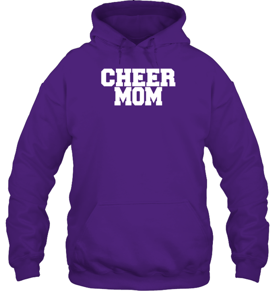 Cheer Mom T Shirt Unisex Heavyweight Pullover Hoodie