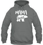 Mama Bear Family Shirt Unisex Heavyweight Pullover Hoodie