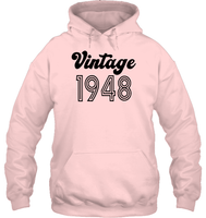 1948 Retro Vintage Birth Year Blast Unisex Heavyweight Pullover Hoodie
