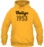 1953 Retro Vintage Birth Year Blast Unisex Heavyweight Pullover Hoodie