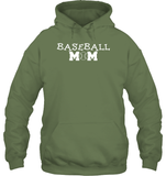 Baseball Mom Shirt Unisex Heavyweight Pullover Hoodie