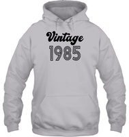 1985 Retro Vintage Birth Year Blast Unisex Heavyweight Pullover Hoodie