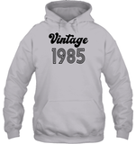 1985 Retro Vintage Birth Year Blast Unisex Heavyweight Pullover Hoodie
