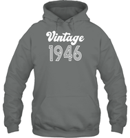 1946 Retro Vintage Birth Year Blast Unisex Heavyweight Pullover Hoodie