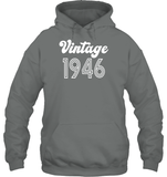 1946 Retro Vintage Birth Year Blast Unisex Heavyweight Pullover Hoodie