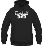 Football Dad Shirt - The Ultimate Game Day Essential Unisex Heavyweight Pullover Hoodie