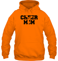 Cheer Mom With Cheerleader Unisex Heavyweight Pullover Hoodie