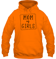 Mom Of Girls Family Shirt Unisex Heavyweight Pullover Hoodie
