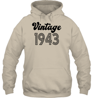 1943 Retro Vintage Birth Year Blast Unisex Heavyweight Pullover Hoodie