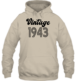 1943 Retro Vintage Birth Year Blast Unisex Heavyweight Pullover Hoodie
