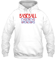 Baseball Mom Shirt, Long Sleeve, Hoodie, and Sweatshirt With Baseball Stripes