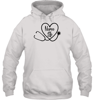 Nurse Life Nurse Shirt Unisex Heavyweight Pullover Hoodie
