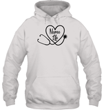 Nurse Life Nurse Shirt Unisex Heavyweight Pullover Hoodie