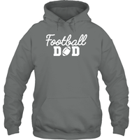 Football Dad Shirt - The Ultimate Game Day Essential Unisex Heavyweight Pullover Hoodie