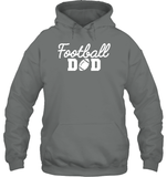 Football Dad Shirt - The Ultimate Game Day Essential Unisex Heavyweight Pullover Hoodie