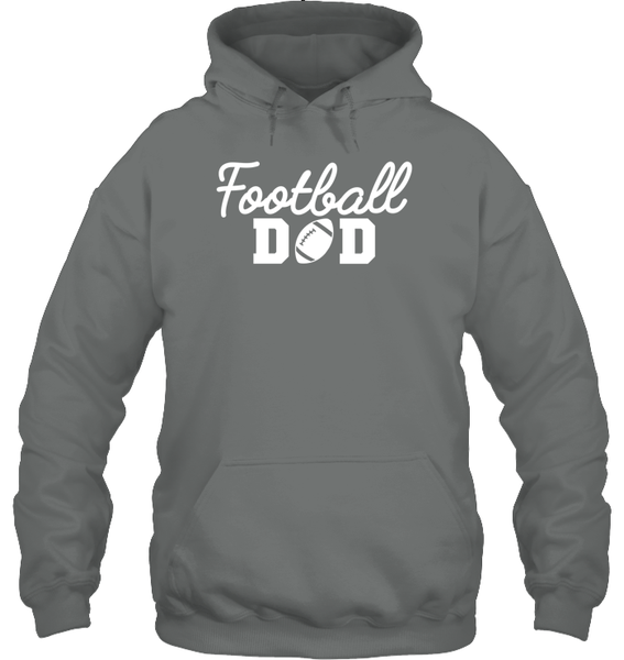 Football Dad Shirt - The Ultimate Game Day Essential Unisex Heavyweight Pullover Hoodie