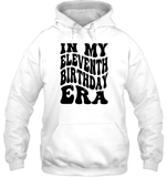 In My Eleventh Birthday Era Birthday Shirt Unisex Heavyweight Pullover Hoodie
