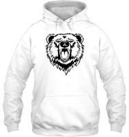 Angry Bear Shirt Unisex Heavyweight Pullover Hoodie