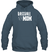 Baseball Mom Shirt Unisex Heavyweight Pullover Hoodie With Baseball