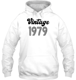 1979 Retro Vintage Birth Year Blast Unisex Heavyweight Pullover Hoodie