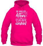 Sparkler Kisses 4th Of July Shirt Unisex Heavyweight Pullover Hoodie