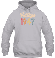 1947 Retro Vintage Birth Year Blast Unisex Shirt, Long Sleeve, Hoodie, Sweatshirt