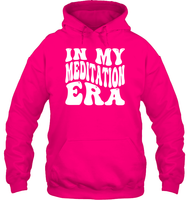 In My Meditation Era Unisex Heavyweight Pullover Hoodie