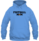 Football Mom Shirt - Celebrate Your Team Spirit Unisex Heavyweight Pullover Hoodie