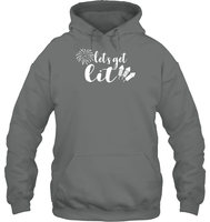 Let's Get Lit 4th Of July Shirt Unisex Heavyweight Pullover Hoodie