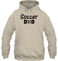 Soccer Dad Sports Shirt Unisex Heavyweight Pullover Hoodie