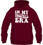In My Volleyball Era Sports Shirt Unisex Heavyweight Pullover Hoodie